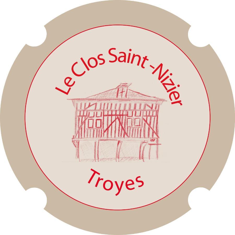 Le Clos Saint Nizier Troyes - Cathedrale- Parking - Wifi Buitenkant foto